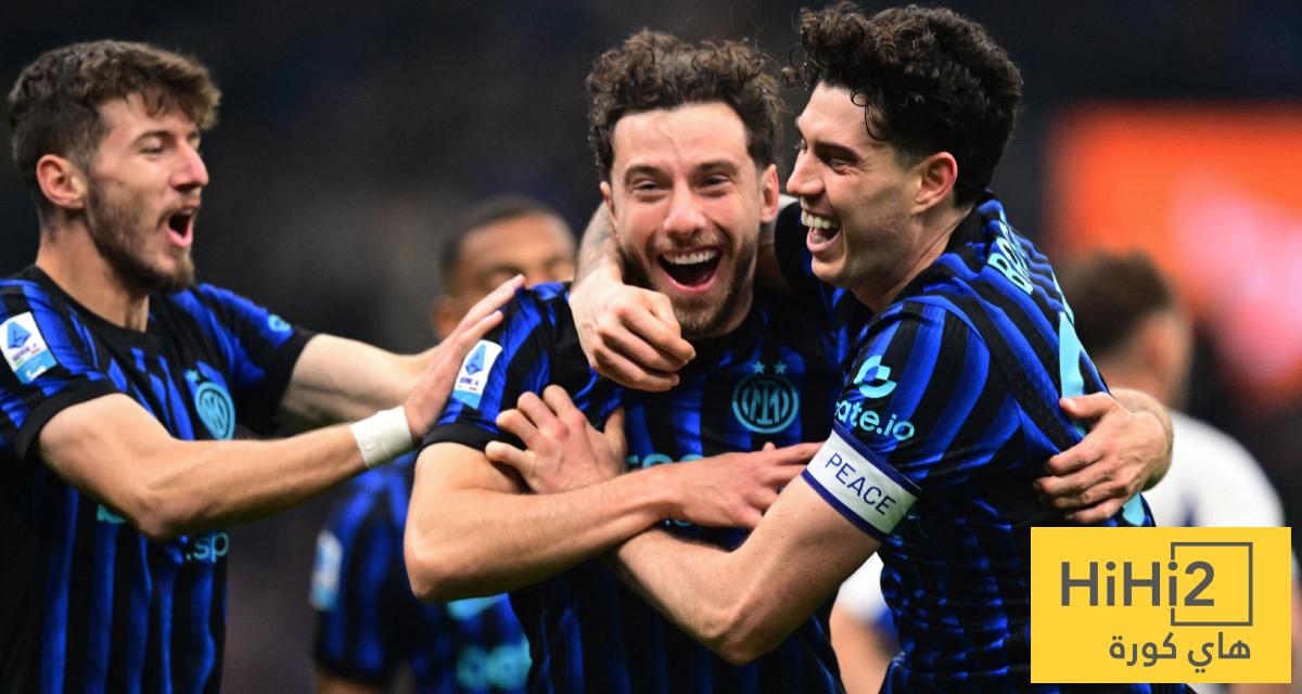 كم نقطة يحتاج إنتر ميلان للفوز بالدوري الإيطالي مبكرا؟