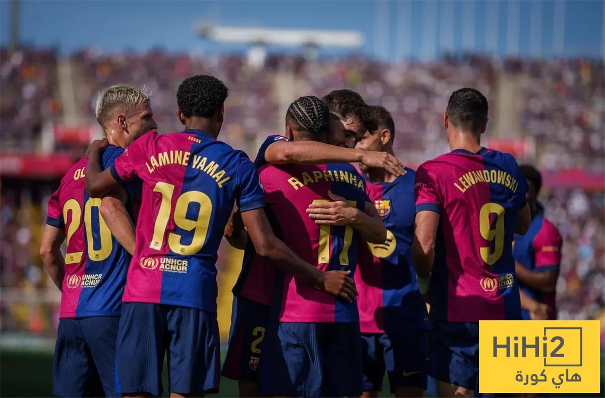 برشلونة أول من يفعلها في تاريخ الدوري الإسباني !