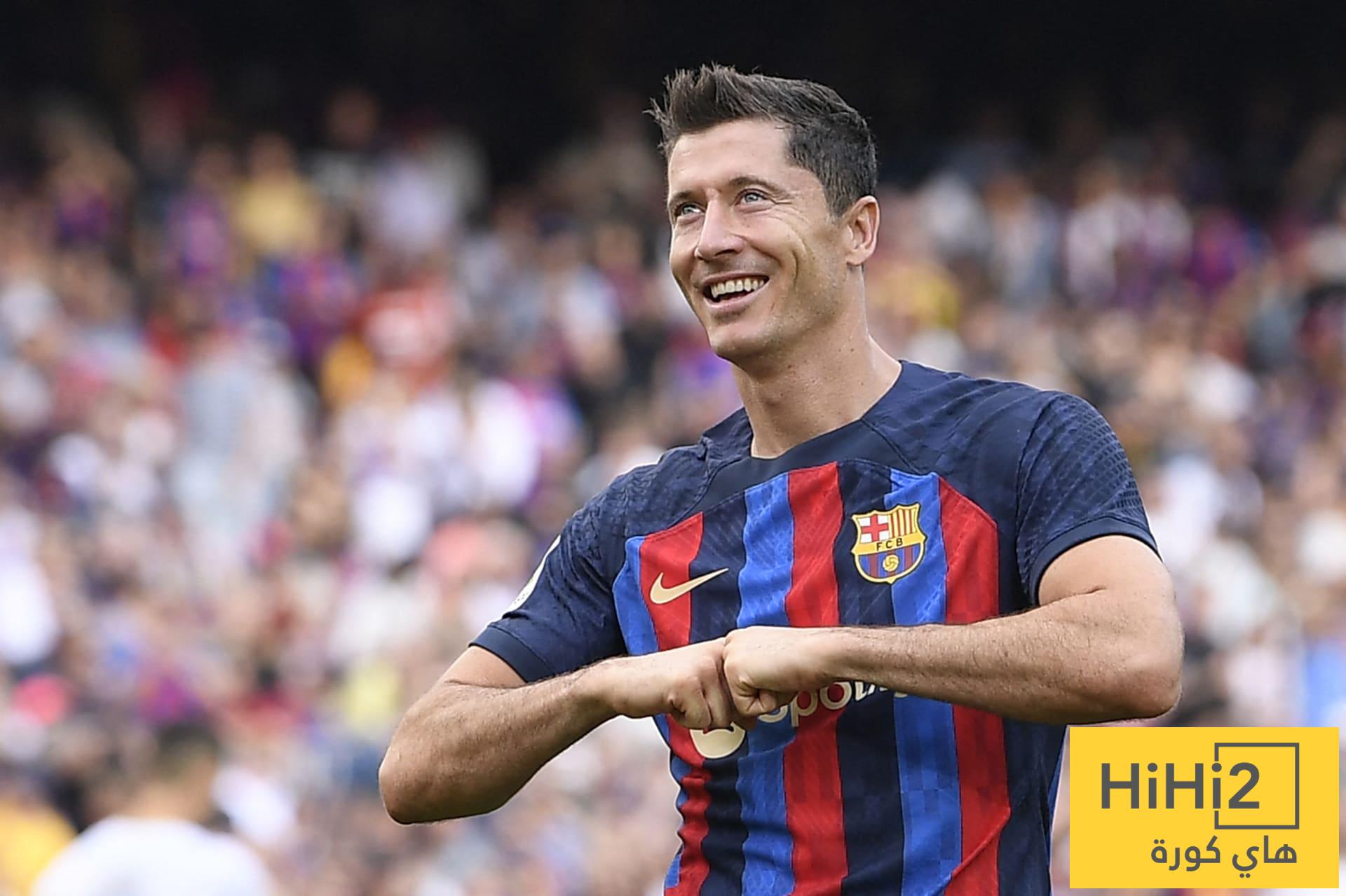 برشلونة لن يحقق دوري الأبطال مع ليفاندوفسكي!