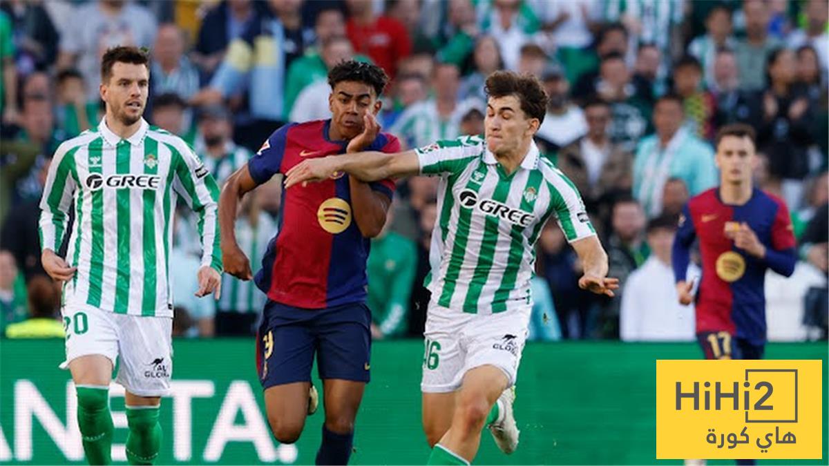 فارق كبير بين برشلونة وريال بيتيس في القيمة التسويقية