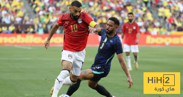 جدول تحضيرات المنتخب المصري قبل مواجهة بلجيكا